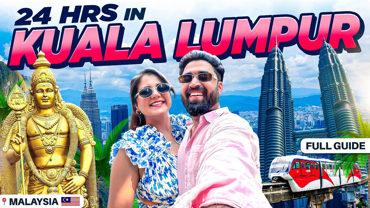 Kuala Lumpur - Malaysia Full Tour (2025) Batu Caves, Petronas, Jalan Alor | Resty Neha Vlogs