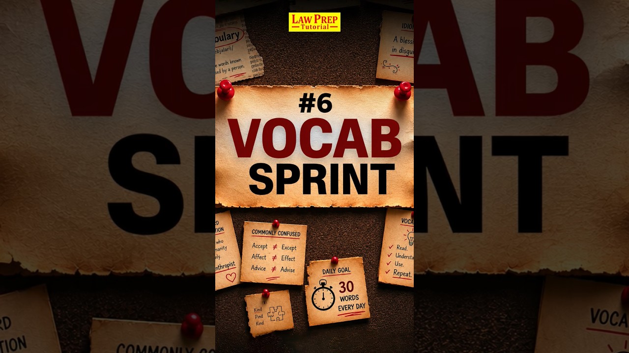 New Vocab Words That Are Helpful for CLAT Preparation 2027 #shorts