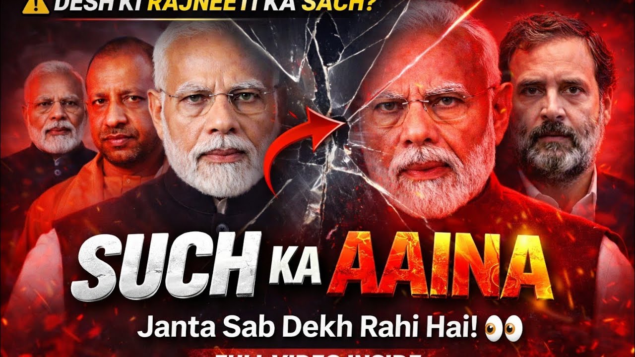 Such Ka Aaina |Janata Ka Aawaz | Powerful Politics Song 2026 |Rahul Gandhi| PM,Modi| JK MUSIC STUDIO