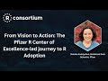 From vision to action the r pfizer r center of excellenceled journey to r adoption