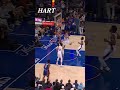 Get a friend like John Starks 🤝🍿 #knicks #shorts #nbaplayoffs #alumni #joshhart