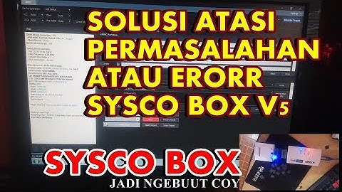 UPDATE SYSCO BOX V5  Solusi  permasalahan error install syscobox versi 5  part2