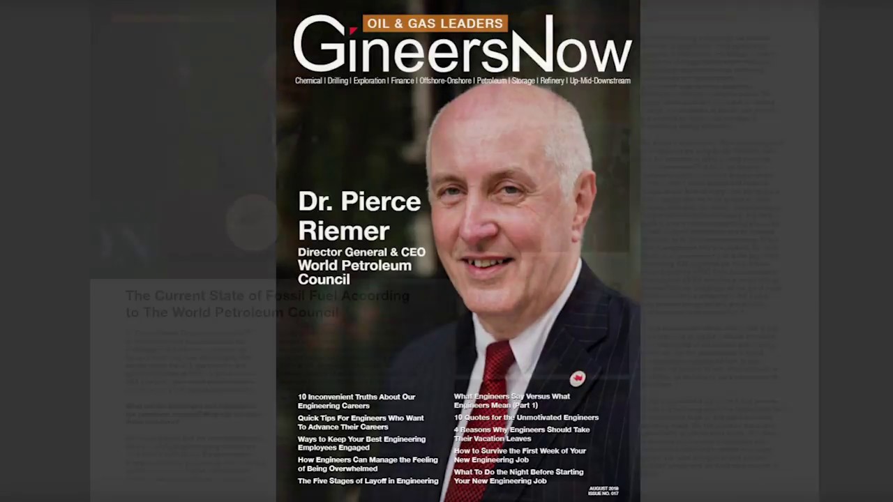 Oil and Gas Leaders Magazine featuring World Petroleum Council