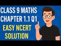 Class 9 Maths Chapter 1.1 Q1 NCERT | Number Systems | Easy Explanation
