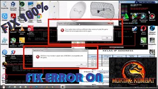 how to fix D3D error and aspect ratio is incompatible on mortal kombat Komplete Edition