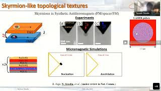 OSW-2022 |Naveen Sisodia |Logic-in-memory computation using magnetic skyrmions |Spintronics|