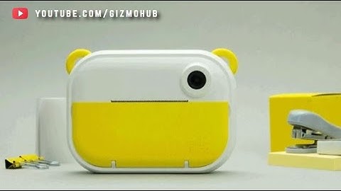 MYFIRST INSTA WI : HD CAMERA WITH INKLESS PRINTER & LABEL | Kickstarter | Gizmo Hub