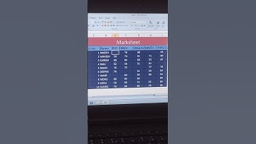 Marksheet me absent students ko ek sath fill karna 🖥️💻