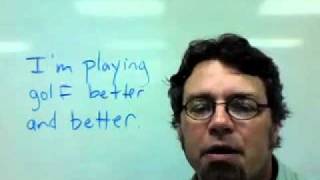 doubling comparative adjectives