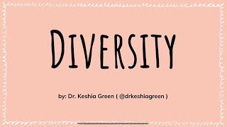 Culturally Responsive Teaching 101: Lesson #1 - Diversity
