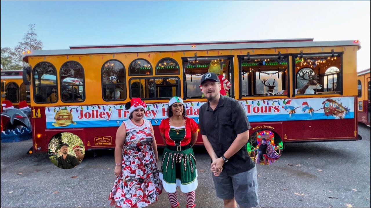 jolley trolley holiday lights tour