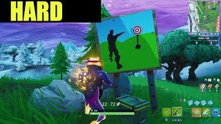 Hit Hard Firing Range Target Location Guide - Fortnite Bullseye Challenges