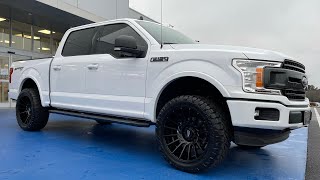 2020 Ford F150 Covert Edition Leveled on 22" Moto Metals & 33s