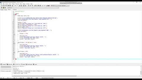 PROGRAM MENGHITUNG TAGIHAN LISTRIK ( UAS ALPROG )