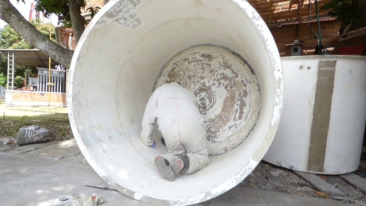 Fiberglass non corrosive coating | Food grade