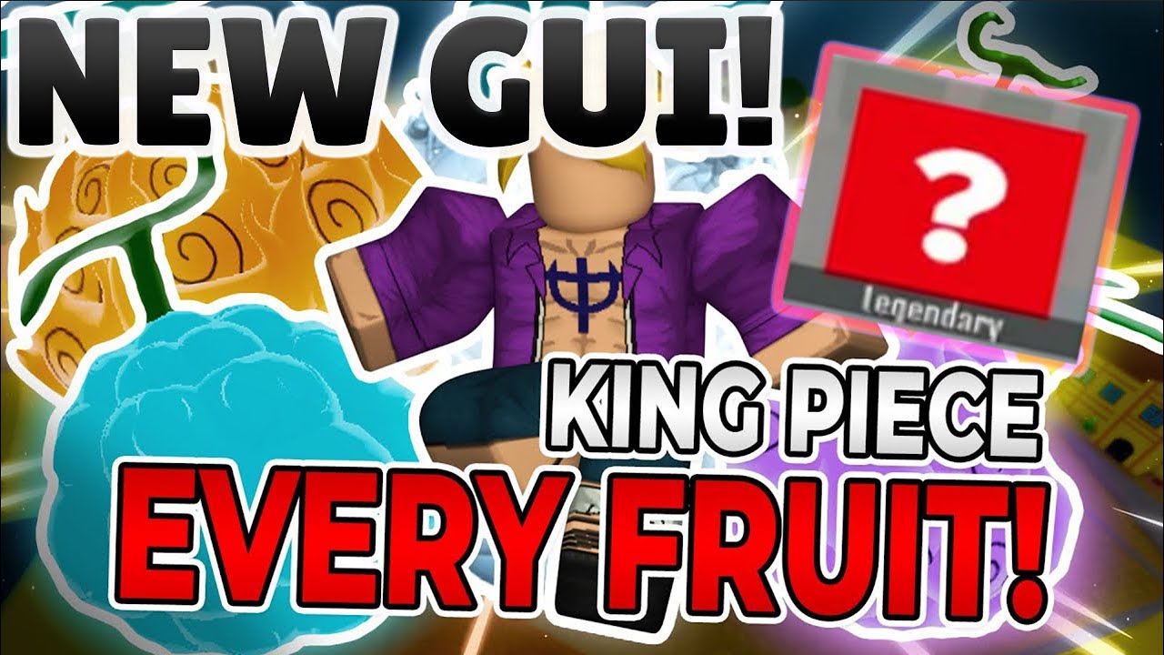 [NEW GUI DRAGON] New King Piece Script/Hack Auto farm, Collect Fruit, Dragon, & MORE!
