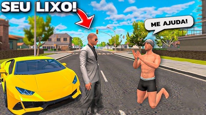 FINGINDO ser HACKER NO BRASIL ROLEPLAY - GTA RP SAMP MOBILE 