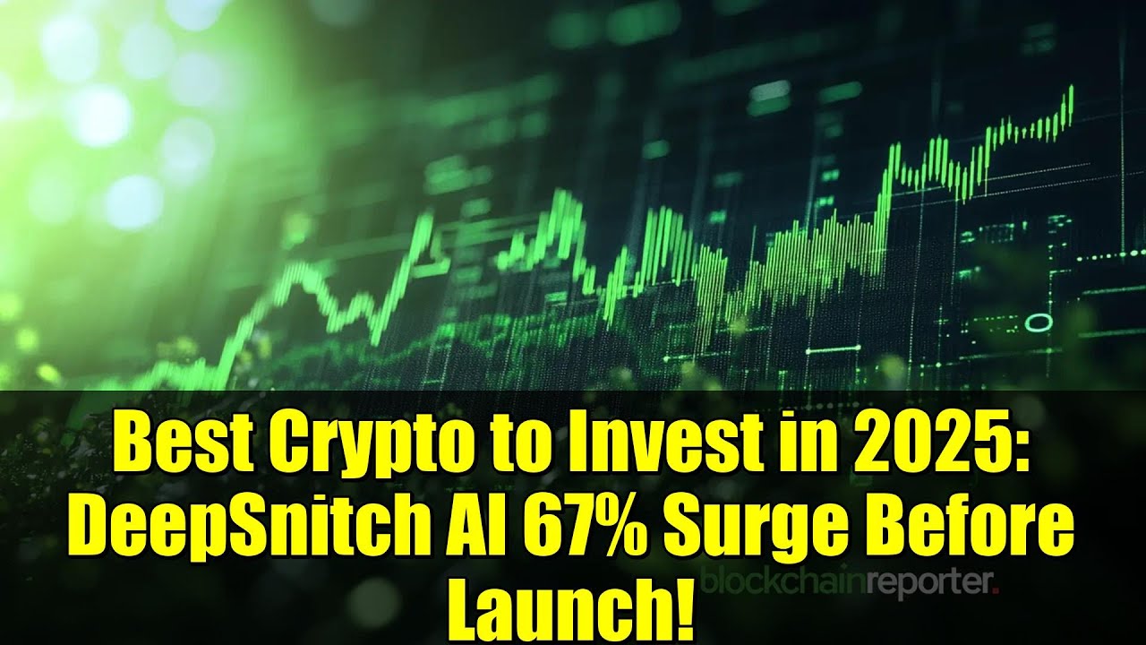 Best Crypto to Invest in 2025: DeepSnitch AI 67% Surge Before Launch!