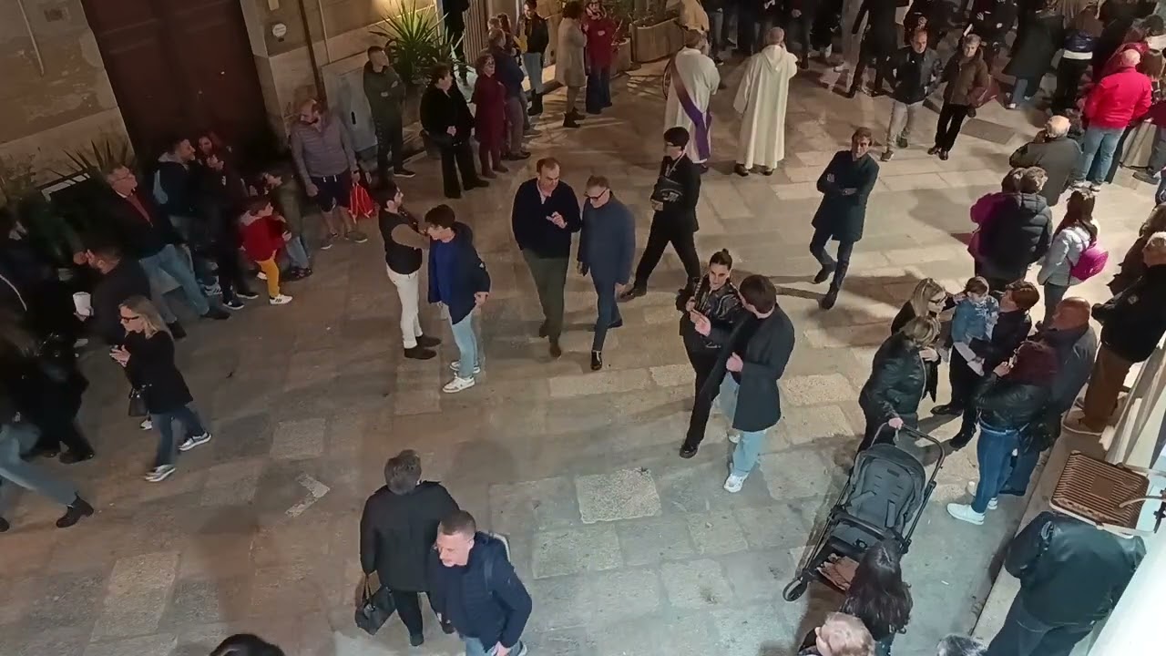 Settimana Santa a Trapani 2025 - spezzoni video Madri Pietà