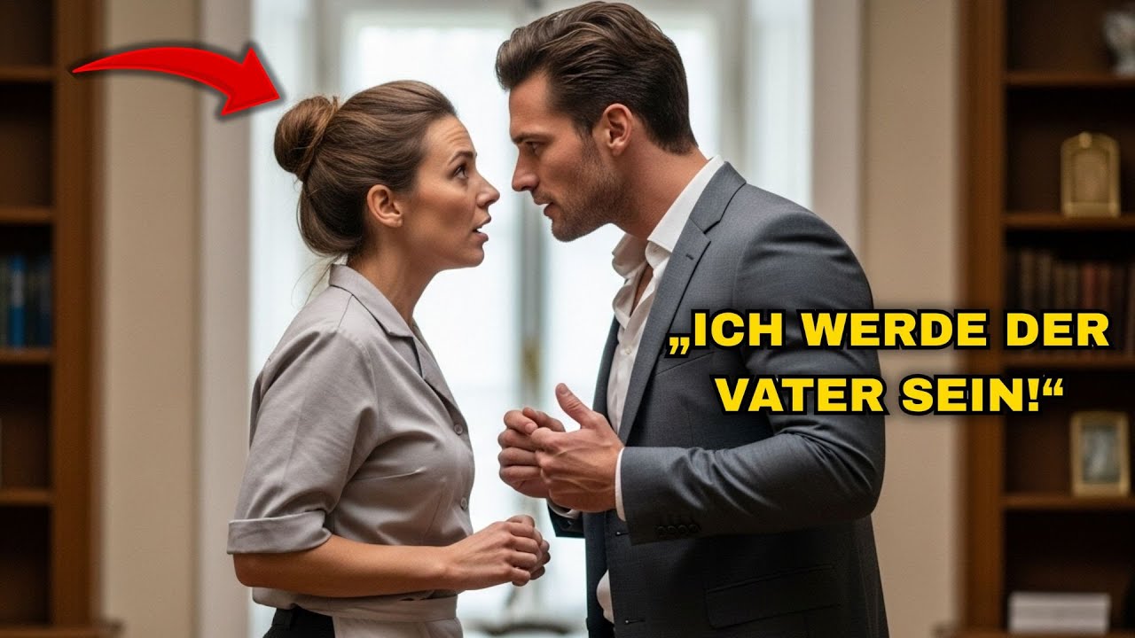 „HAT ER DICH SCHWANGER VERLASSEN? DIESES KIND WIRD MEIN ERBE SEIN“, SAGTE DER MILLIONÄR ZUR PUTZFRAU