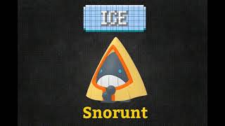 Generation III - Hoenn - Snorunt