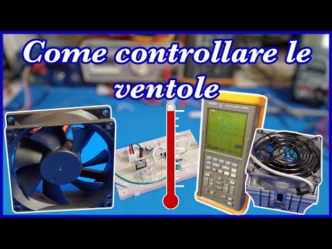 Circuiti FaiDaTe per automatizzare le ventole in base alla temperatura - Laboratorio (da cani)