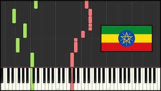 Ethiopia National Anthem - March Forward, Dear Mother Ethiopia (Piano Tutorial) screenshot 5