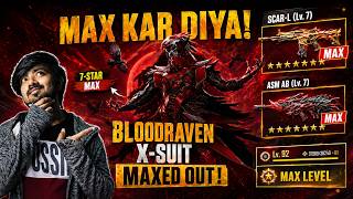 🔥 MAXING OUT BLOODRAVEN X-SUIT & SCAR-L & BLOOD MOON ASM CRATE OPENING IN BGMI 93 COLLECTION LEVEL screenshot 4