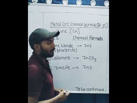 Zinc Metal Formula