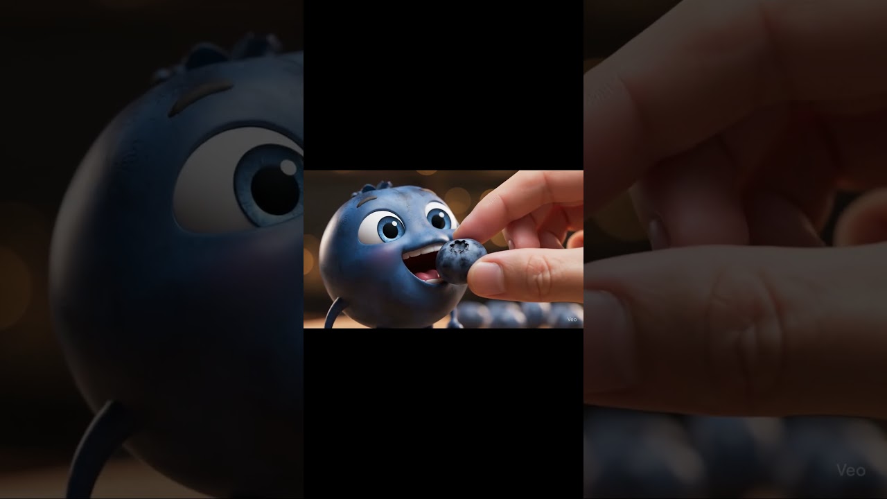 Blueberry Tries Blueberry—Adorable ASMR Moment! 🫐💙 