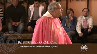 Homily 3rd Sunday of Advent (Cycle A) Fr Bill Cieslak