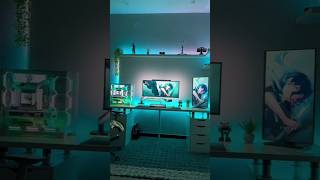 Gamers dream setup #1000subscriber #desktop #gamingroom #gamingsetup #trendingshorts