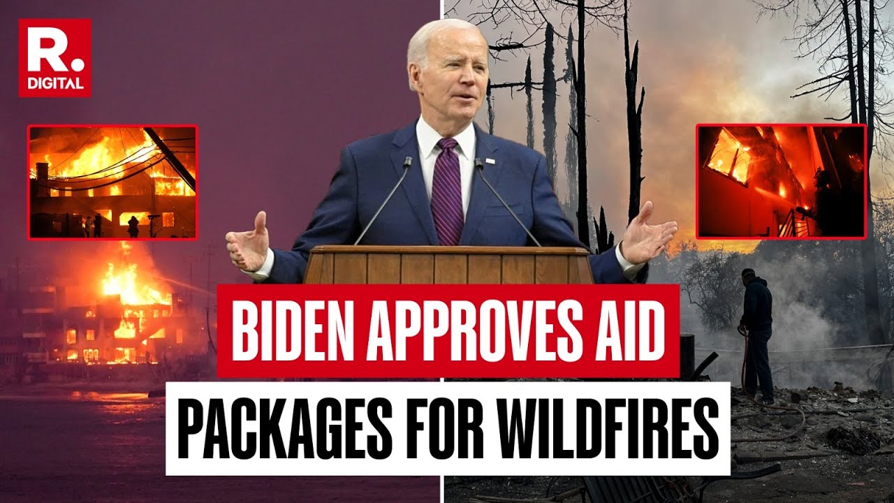 Joe Biden Approves Major Disaster Declaration For California Wildfires ...