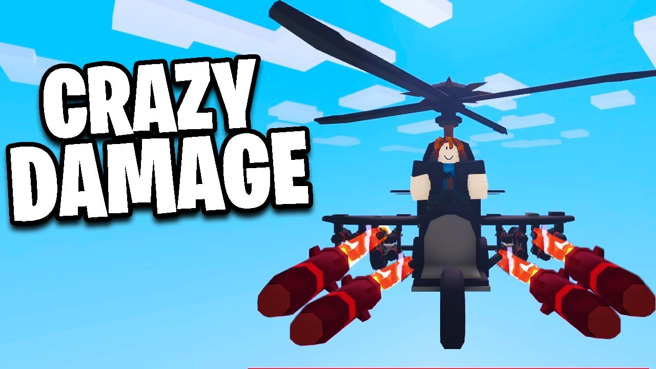 NEW HELICOPTERS with ROCKETS in GAME Roblox Bedwars YouTube