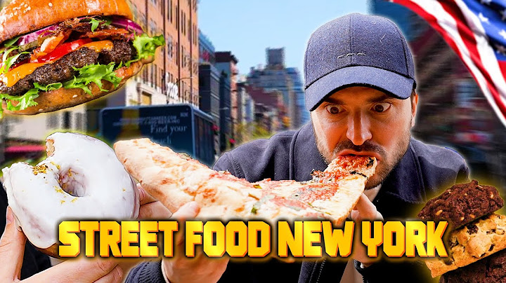 Street Food Tasting in New York: Pizza, Donuts, Burgers, Cookies!