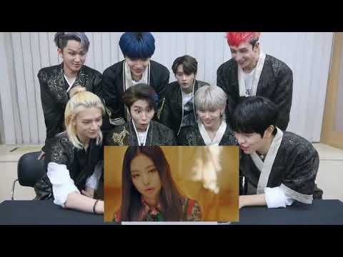 STRAY KIDS reaction to BLACKPINK - 'PLAYING WITH FIRE' MV