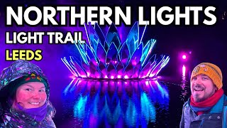 MILE LONG LIGHT TRAIL | NORTHERN LIGHTS LEEDS 2025 VLOG