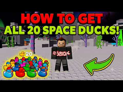How To Get All 20 Space Ducks | Roblox Find The Ducks