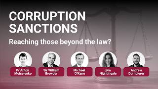 Corruption sanctions: what governments need to know | Publication launch & expert discussion Corruption sanctions: what governments need to know | Publication launch & expert discussion