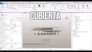 Cubierta Curva con Luminarias en Revit 💡 | Modelado Profesional Paso a Paso