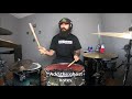 Basic drumbass groove  drum lesson