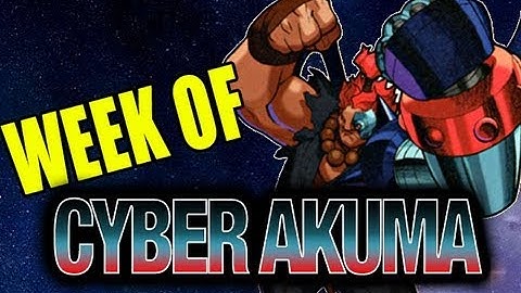 WEEK OF! UMVC3: Cyber Akuma Part 4