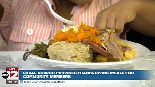 Local church provides Thanksgiving meals for community