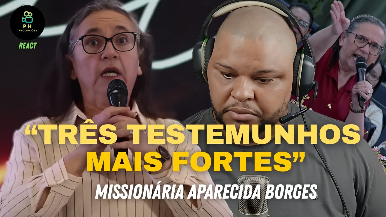 ✅️TRÊS VEZES QUE A MISS. APARECIDA BORGES EMOCIONOU A INTERNET 😭SEQUÊNCIA DE TESTEMUNHOS FORTES✔️