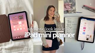 How I actually plan on my iPad mini 📱💗✏️