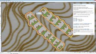 Automatic digitization of closely spaced relief contours
