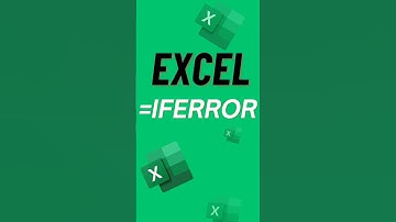 Excel IFERROR: Fix Errors in 60 Seconds!