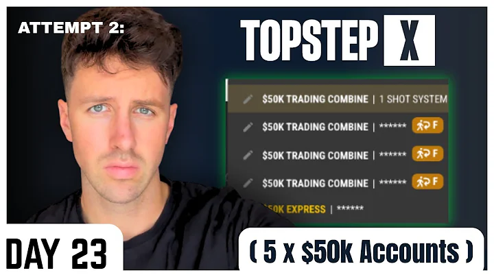 DAY 23: ATTEMPTING MAX ALLOCATION ON TOP STEP (5x $50K ACCOUNTS)  I WILL NOT GIVE UP | RESET