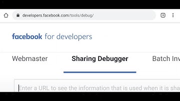 How to debug YouTube links from Facebook?