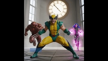 MVC2 Team Combo Madness! Wolverine, Psylocke & Juggernaut Dominate 🔥 | Marvel vs Capcom 2  #marvel